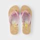 Ladies Beach OEM Slip Resistant EVA Flip Flop With Seashell Printed