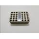 30 Sites Sample Metal Test Tube Display Rack 384 Plate Cooperate With Cooling Core