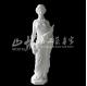 Natural Stone(Marble) Western Lady Sculpture/Statue