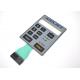 Dustproof LED Display Metal Dome Membrane Switch With 3M55230 Back Adhesive