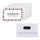 Magnetic Transparent Plastic Security ID Card Holders For Office ODM