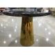 Minimalist Wrought Iron Marble Coffee Table