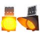 Easy Installation Yellow 300mm Single Amber Traffic Light With CE