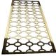 Multi Functional Laser Cut Wall Partitions Stainless Steel Decorative Room Dividers