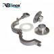 AISI Standard CNC Machining Parts Hoop 2205 Stainless Steel CF3M Clamp Parts