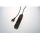 Black USB Power Strip 4 Outlet With Switch Custom Long Power Code