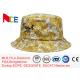 Printing Fishman Bucket Hat Cotton Embroidery Letter For Adult