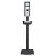 Floor Standing Automatic Sanitizer Dispenser Soap Alcohol Spray Iron Material