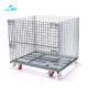 Heavy Duty Industrial Stackable Wire Mesh Pallet Cage Foldable Steel Mesh Box