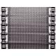 Honeycomb Eye Link Chain Plate Compound Balanced Weave Belt For Fiber Products