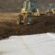 PET  Polyester Long Fibers Nonwoven Needle Punched Polyester Geotextile Non-Woven Geotextile For Road Covering