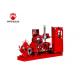 High Pressure Fire Fighting Pumps Diesel Engine Fire Pump Packaged UL Listed 750 Gpm