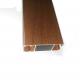 2.0mm Thickness 6063 Wood Grain Aluminium Profiles For Windows And Doors