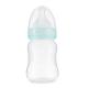 OEM 8.8oz Wide Neck Squeeze Silicone Baby Milk Bottle