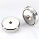 N52 Rare Earth Neodymium Disc Round Magnet With Countersunk Hole Pot Magnetic Materials