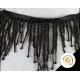 Wholesale Black Bead Fringes Trim Beaded Trimming Embroidery Applique Trimming