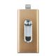 High Spped IOS Apple Lightning Flash Drive , Iphone Compatible Pendrive