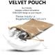 Velvet Pouch Gift Custom Logo Cosmetic Jewelry Drawstring Pouch Velvet Bag,Cigar Tube, Eco-Firendly Pacakging, Bags Pac