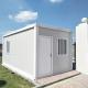 Detachable 20ft Shipping Container Temporary Housing Modular Prefab House