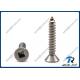 18-8 / 30/ 316 Stainless Square Drive Flat Head Self-tapping Sheet Metal Screws
