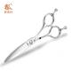 Sliding Cutting Professional Barber Scissors , Curved Blade Scissors UFO Screw