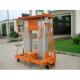 Order Picker Forklift 21 m height red color Aluminium ladder electric climbing