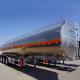 Anti Corrosion Petroleum 3 Axle 46000L Aluminum Tanker Trailer