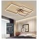Decorative Modern Rectangle Acrylic LED Suspended Ceiling Lighting 580*450*110MM