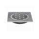 Customized Size Stainless Steel Floor Drain With Socket / Thread / Clamp Connect