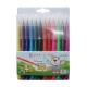 wholesale colorful 12pcs art marker water color pen set for kids drawing
