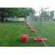 32mm Frame Tube Od Galvanized Temporary Fence Hot Dipped
