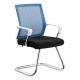 Contemporary Comfy Office Training Chairs Without Wheels Puncture Proof