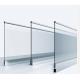 China Supplier U Channel Aluminum Profile Railing Post Base Profiles For Glass Alustrades & Handrails Balustrade