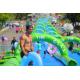 200m green lane inflatable slide the city for sale
