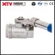 Dead Man Spring Return Automatic Return Ball Valve with US Currency TQ11F-1500WOG