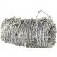 Fence Construction Protection 14gauge Double Twisted Galvanized Barbed Wire