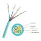 2KM Per Roll 6F 48F G652D PVC Indoor Fiber Optic Cable