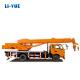 Mobile Hydraulic Construction Truck Crane Rated Loading Capacity 8000kg