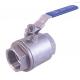 Stainless Steel 2PC Ball Valve, Flange End, Direct Mounting Pad ,150LB / 300LB, PN16-40