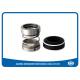 PTFE O Ring Single Spring Mechanical Seal Stationary Design For Pressure Reversals