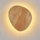 8W 12W Modern Nordic Interior Wooden Wall Lamp Bedroom Bedside Aisle Design Round Oval LED ceiling lamp(WH-WA-54)