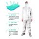 Waterproof SMS Disposable Protective Coverall Harmful Particles Resistant - Disposable Isolation Gown