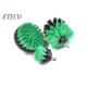 Green Carpet Cleaning Drill Scrub Brush 3pcs Ultimate Compatibility