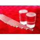 Light Guide Optical Solid Pure Quartz Glass Rod High Strong Hardness