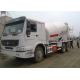 10CBM Trailer Mounted Concrete Mixer , RHD 10 Wheels Concrete Mixer Pump Truck