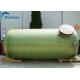 Low Corrosion FRP Tank Green FRP Horizontal Tank ISO Certification