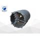 ISO Q355B Cross Cutter Core Barrel Rock Teeth For Bauer Piling Rigs