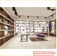 Nice color wall display shelves shoes for shoes shop interior design