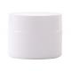 35G PP Plastic Cream Jar Mosquito Repellent Bottle Makeup Package White Aromatherapy Storage Containers Easy To Carry