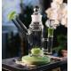 Dark In Smoking Water Pipes With Luminous Bongs 14mm Bowl 8 In